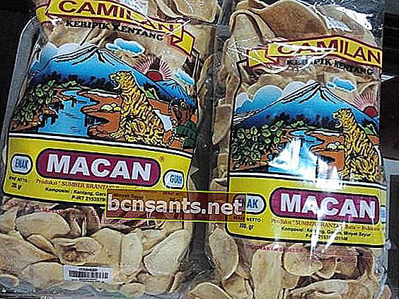 LimaKaki: картофельные чипсы Cap Macan, типичные закуски Маланга, которые вы должны взять с собой