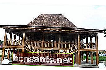 Limas Evi, Güney Sumatra Geleneksel Evi