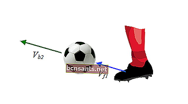 Tenaga kinetik menenangkan bola