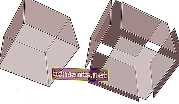 El área de la superficie del cubo