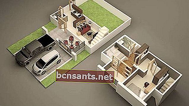 Минималистский план дизайна дома