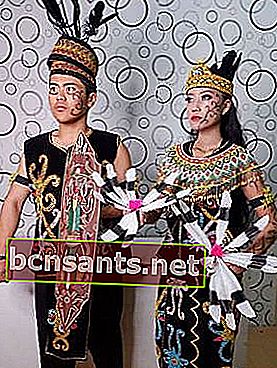 Kuzey Kalimantan geleneksel giyim