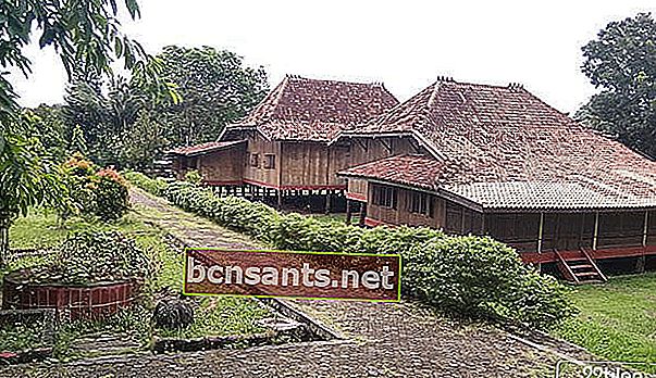 منزل ليماس التقليدي في جنوب سومطرة