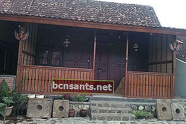 منزل جاوة الشرقية التقليدي